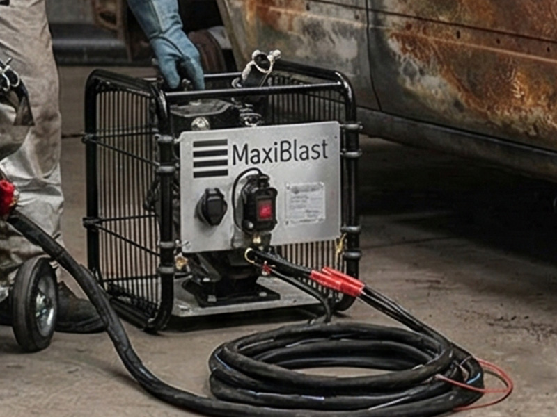 Пескоструйный аппарат MaxiBlast 4000 для крупных объектов